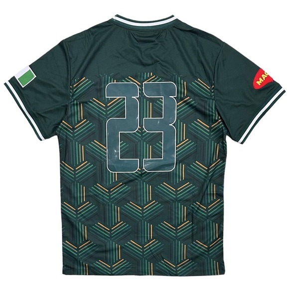 Nigeria International Team Men's Headgear Classics 1990 World Cup Soccer Jersey - Picture 3 of 6